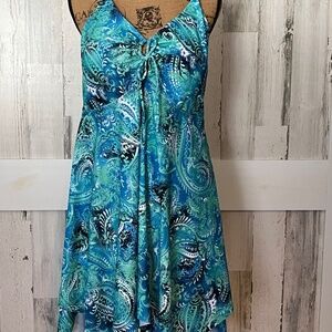 SWIM DRESS 22W    NWT  VERY FLATTERING